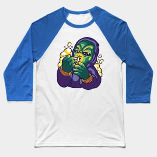 Alien Smoking Weed P R t shirt Baseball T-Shirt